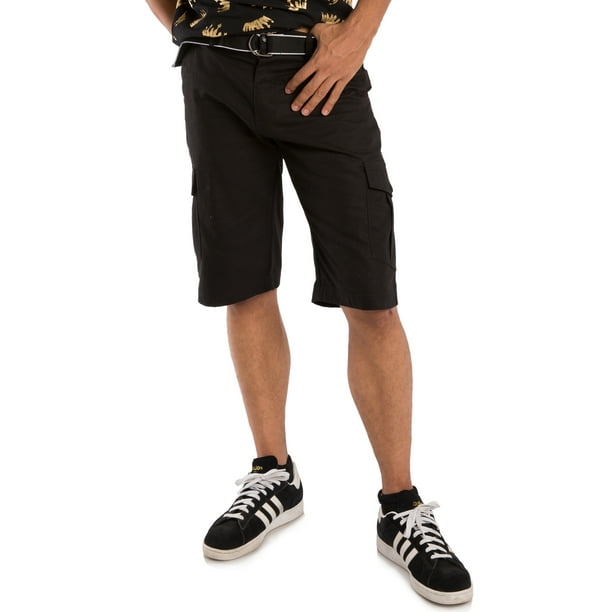mens canvas cargo shorts
