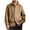 03# Coffee, variant on IhhxPro Men's Cable Knit Cardigan High Neck Long Sleeve Button Front Sweater with Pockets Retro Pullover for Cold Weather Layering M-4XL
