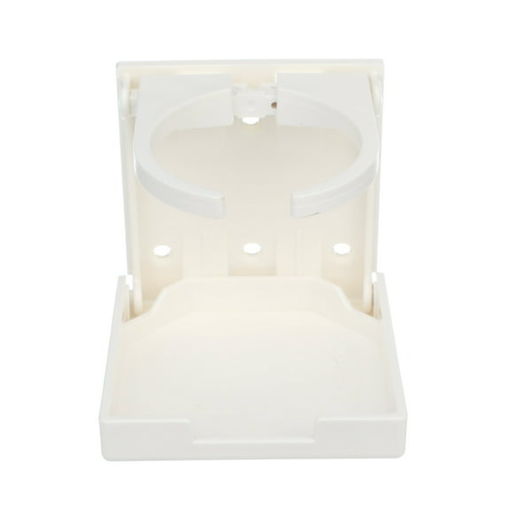 Seachoice Folding Drink Holder, Adjustable, Boat, White