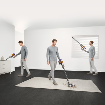 Dyson - V15 Detect Cordless Vacuum - Yellow/Nickel