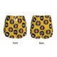 thumbnail image 3 of Balery Retro Vinyl Records Pantalones cortos deportivos para mujer con forro y dos bolsillos, elásticos, para entrenamiento, gimnasio, yoga-Medium, 3 of 7