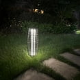 thumbnail image 4 of Strickland Home 31" Solar Powered Wicker Floor Lamp LED Outdoor Floor Lamp, 4 of 7