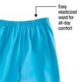 thumbnail image 4 of Collections Etc Women's Capri Pants with Easy Elastic Waist Misses Chocolate Xx-Large, Chocolate, Xx-Large, 4 of 8