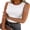 White, variant on ANRABESS Womens Tank Tops High Neck Sleeveless Ribbed Racerback Top Slim Fit Basic Summer Shirt M Size