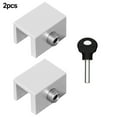 thumbnail image 1 of 2pc Adjustable Lock Stopper Safety Locks for Kids and Pets Anti-theft Door Lock, 1 of 9