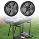 thumbnail image 4 of 2x Bbq Grill Wheel Replacement Part Wheelbarrow Garden Easy To Install Lightweight Hand Truck Tires Universal Wheel Accessory, 4 of 5