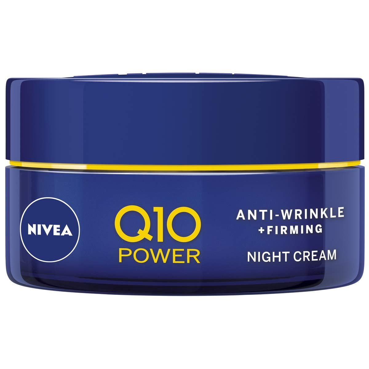 Nivea Q10 Plus Anti-Wrinkle Face Night Cream, 50 ml, Pack of 3