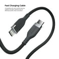 thumbnail image 4 of Liquipel Powertek Premium Braided USB-C to Lightning Cable - Black, 4 of 5
