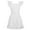 White, variant on Aspire Retro Ruffle Apron with Head Band, Christmas Adjustable Cotton Apron - Women's Maid Costume