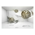 thumbnail image 3 of Tiptophomedecor 3D Illusion Wallpaper Wall Mural - Abstract Diamonds, 3 of 4