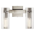 thumbnail image 3 of 55167NI Kichler Lighting Jemsa - 2 Light Bath Vanity In Modern Style-9.75 Inches Tall and 13.75 Inches Wide-Brushed Nickel Finish, 3 of 7