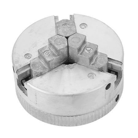 

OTVIAP Z011 Zinc Alloy 3-Jaw Chuck Clamp Accessory for Mini Metal Lathe Chuck Lathe Part Metal Lathe Chuck