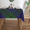 thumbnail image 3 of Rectangle Table Cloth, Scottish Clan Strachan Tartan Plaid Resistant Washable Tablecloth Decorative Table Cover for Dining, Indoor and Outdoor, 3 of 6