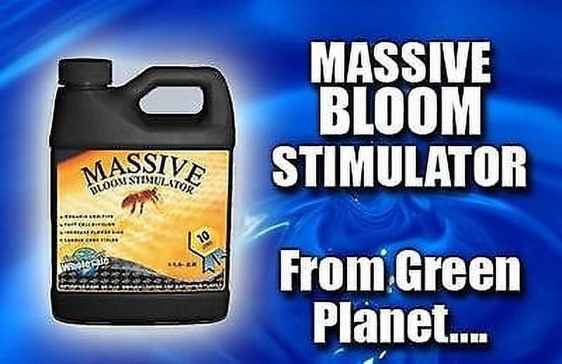 Green Planet Nutrients - MASSIVE (1 Liter) - Bloom Stimulator (1-1.5-2.8)- An Unique Blend of Vitamins, Minerals and Growth Stimulants