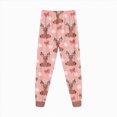thumbnail image 6 of sdbrld Kids Girl Christmas Pajamas Set Shirts and Pants Jammies Xmas Matching Pjs Outfits Sizes 5-6 Years, 6 of 9