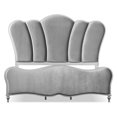 thumbnail image 3 of Furniture of America Seabliss Wood King 3-Piece Bedroom Set in Silver, 3 of 20