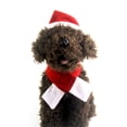 thumbnail image 1 of XWSHYW Decoraciones Navideñas Gorro de Papá Noel para Mascotas, Bufanda, Disfraz Navideño para Perros Pequeños, Traje Navideño, Gorro de Papá Noel con Bufanda Roja para Cachorros, 1 of 6