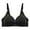 Black, variant on Women Fashion Casual Breathable Tube Top Bra Underwear Without Steel Ring Gathering And Adjusting Bro Sports Bras