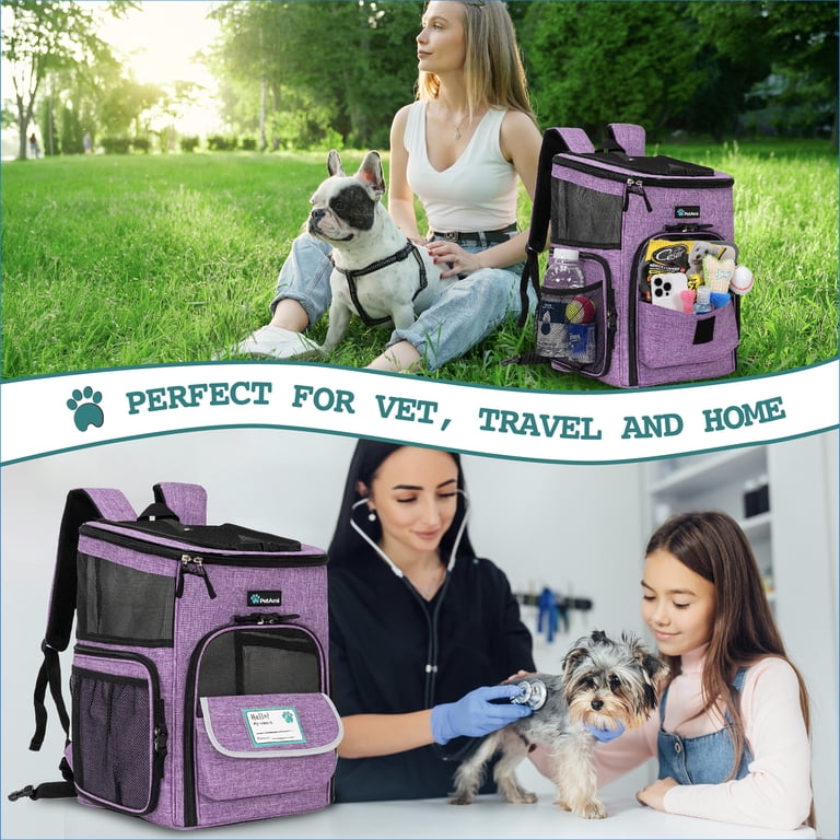 PetAmi Dog Backpack Carrier, Airline Approved Cat Backpacks For