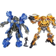 Transformers Toys Studio Series 74 Deluxe Class Revenge of The Fallen Bumblebee & Sam Witwicky Figure, And Transformers TRA GEN Studio Series DLX TF2 JOLT Ages 8 and Up, 4.5-inch