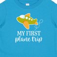thumbnail image 4 of Inktastic My First Plane Trip Airplane Travel Boys or Girls Baby T-Shirt, 4 of 5