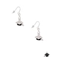 thumbnail image 2 of Delight Jewelry Silvertone 3-D Graduation Hat with 2026 Silver Tone Infinity French Earrings, 2 of 4