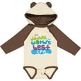 thumbnail image 3 of Inktastic Accountant Dad Best Cpa Boys or Girls Long Sleeve Baby Bodysuit, 3 of 5