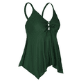 thumbnail image 2 of Firpearl Women's Tankini Swimsuits Modest Flowy Crossback Plus Size Bathing Suit Top, 2 of 5