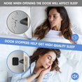 thumbnail image 4 of 6 PCS Door Knob Wall Protector,Door Stoppers Wall Protector,Wall Protector,Rubber Crash Pad,Square, 4 of 5