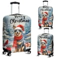 thumbnail image 2 of Merry Christmas Australian Cattle Dog Enjoys Woofmas Winter Xmas Holiday Travel Luggage Cover Heeler Lover Gifts Suitcase Dust Protective Decor - 02022, 2 of 5
