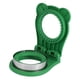 thumbnail image 3 of Troquel de corte para sándwich redondo de acero inoxidable con protección para las manos, cortador de galletas, bollos, pan y sándwiches de bolsillo, color verde, 3 of 13