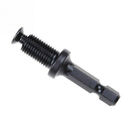 

BCLONG Practical 1/4 Male 3/8 -24UNF Drill Chuck Adapter Connecting Shank