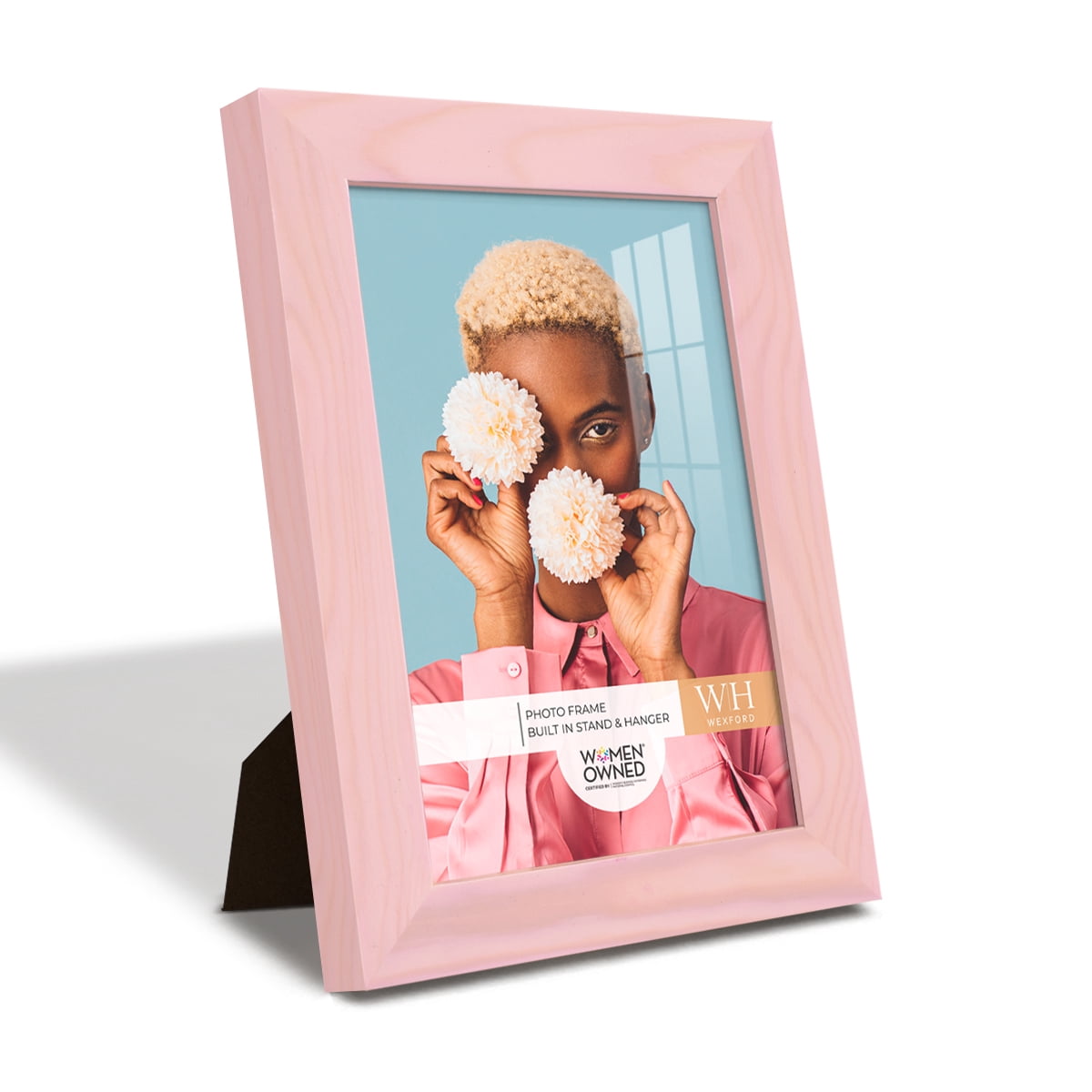 Wexford Home Woodgrain 5" x 7" Sunset Pink Picture Frame (Set of 6)