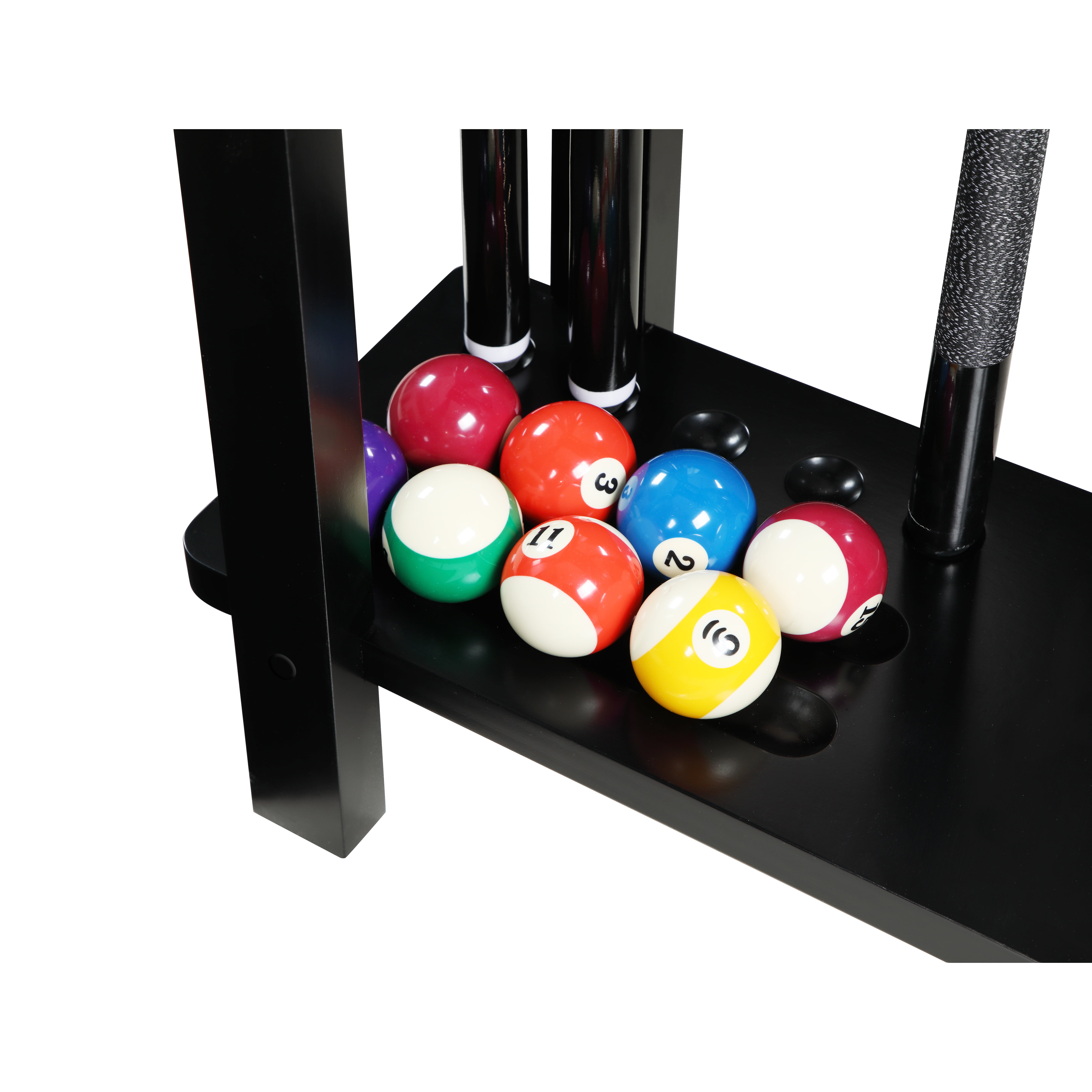 Hathaway Classic Floor Billiard Pool Cue Rack
