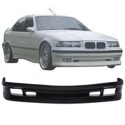 Ikon Motorsports متوافق مع 92-98 BMW E36 AC Type II Style Half Front Bumper Lip - Polyurethane PU
