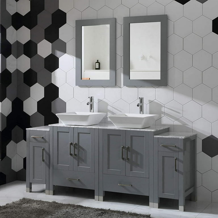 T*i様 HELMZ H2X 550mm GRAY Amazon.com: 72IN Luxurious Bathroom Vanity - Modern Bathroom