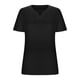 thumbnail image 5 of Camisetas Casuales de Mujer Cuello en V Color Sólido Camiseta de Gran Tamaño Poliéster Ligero, Blusa Suelta para Verano Primavera Diaria, 5 of 5