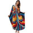 thumbnail image 2 of Traje de baño Cover-ups Tallas grandes Caftanes Playa Cover Up Maxi Vestido de playa Kaftan, 2 of 4