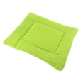 thumbnail image 2 of Flmtop Pet Mat Soft Washable Square Shape Soft Pet Cushion for Travel Green, 2 of 9