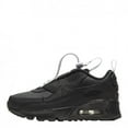 thumbnail image 2 of Little Kid's Nike Air Max 90 Toggle Black/Black-White-Black (CV0064 001) - 12, 2 of 9