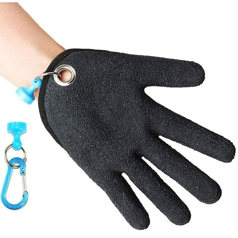 Fishing Catching Gloves Non-slip Fisherman Glove With Hooks, Professional  Fish Hunting Gloves Gifts