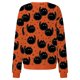 thumbnail image 3 of Sudadera de manga larga para mujer, blusa con estampado de costura y blusas sueltas Pompotops gfhjh3212, 3 of 5