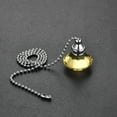 thumbnail image 5 of Uxcell Ceiling Fan Pull Chain Crystal Chain Extension Diamond Pendant 2Pcs Golden, 5 of 6