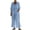 #02 Blue 【Stock up on Your Favorite Colors】, variant on Women's Linen Blend Jacket And Suspenders Jumpsuit Two-Piece Set, Natural Waist Wide Leg Pantsuit, Functional Pockets, Perfect for Business Casual, Summer Wedding, or | CSEONE,Black L
