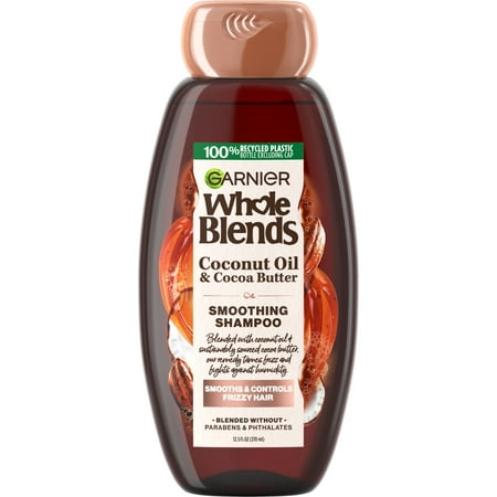 Garnier Whole Blends Frizz Control Nourishing Daily Shampoo All Hair Types 12.5 fl oz