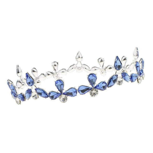 Princesa Tiara Cinta Mujer Princesa Accesorio de cabellero con Perla Boda Decoración Hogar Plata
