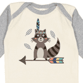 thumbnail image 4 of Inktastic Raccoon Woodland Tribal Arrow Boys or Girls Long Sleeve Baby Bodysuit, 4 of 5