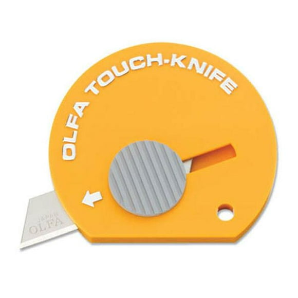 Couteau à Toucher OLFA TK-4Y - Couleur: Jaune