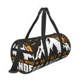 thumbnail image 3 of KLL Not All Who Wander Are Lost4 Duffle Bag For Men Women Sport Gym Fitness Tote Travel Training Workout Basketball Football Weekender, 3 of 8