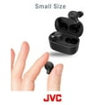 thumbnail image 5 of JVC Active Noise Cancelling True Wireless Earbuds - Bluetooth 5.3 with ANC - Comfortable Fit with S/M/L Silicon & Memory Foam Earpieces - IPX4 Water Resistant - 28 Hrs Playback - Compact Charging Cas, 5 of 8